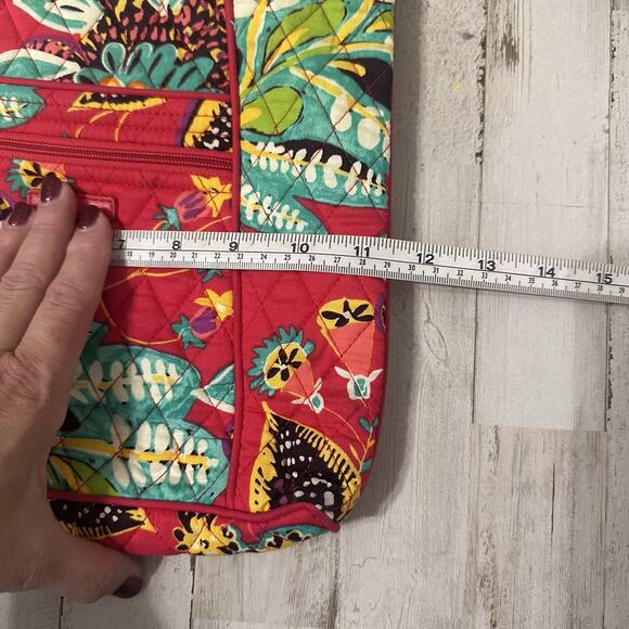 Vera Bradley Hadley Pink Floral Rumba Hipster Crossbody Wallet Set Trendy Travel - Picture 2 of 10